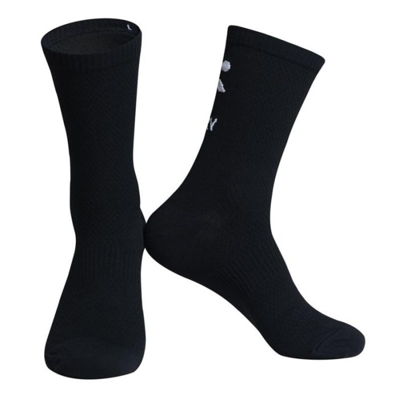 Monton Angry Men’s Cycling Socks (Black) One Size