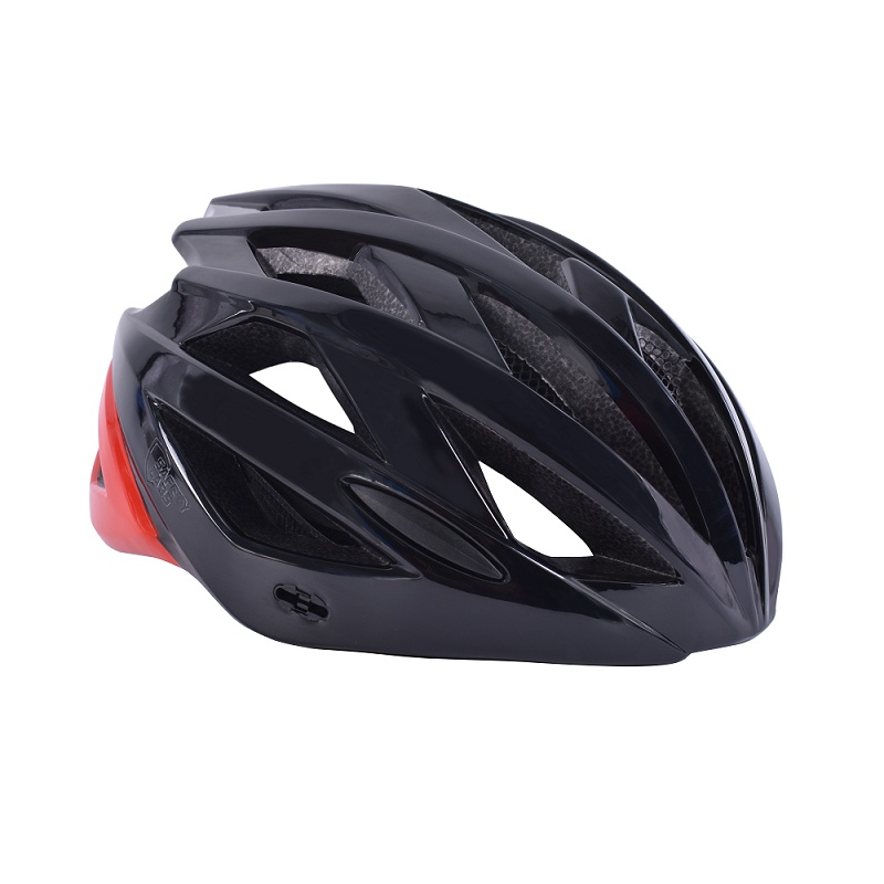 Safety Labs Juno Road Cycling Helmet (Shiny Black Red) Medium (54-58)cm