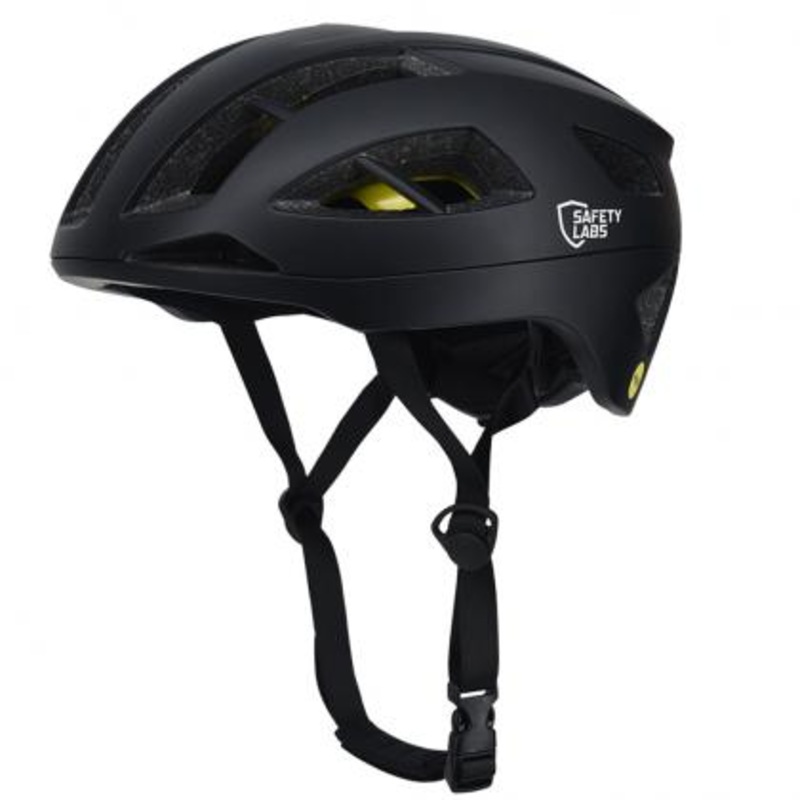 Safety Labs X-Eros 2.0 MIPS Road Cycling Helmet (Matt Black) Medium (54-58)cm