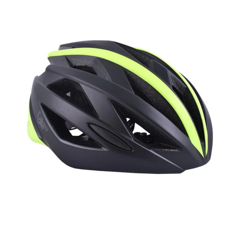 Safety Labs Xeno Road Cycling Helmet (Matt Black Yellow) Medium (54-58)cm