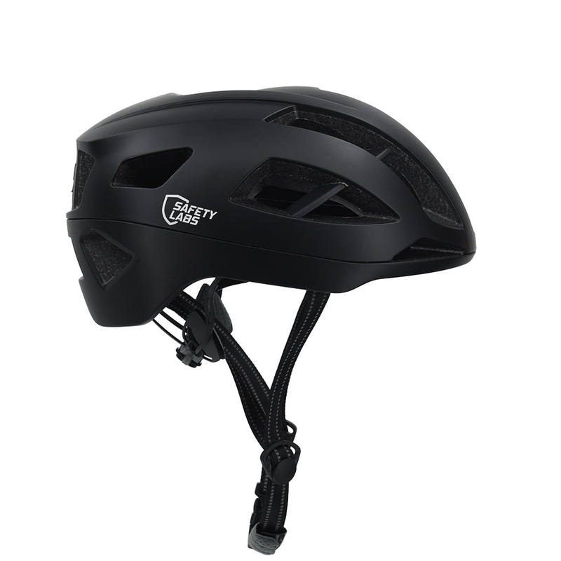 Safety Labs XEros 2.0 Road Cycling Helmet (Matt Black) Medium (54-58)cm