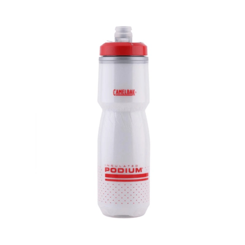Camelbak Podium Chill Bottle (Fiery Red/White) 620ml