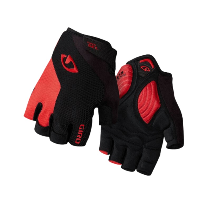 Giro Strade Dure Supergel Mens Cycling Gloves (Black/Bright Red) M