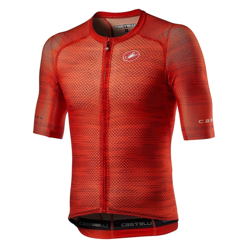 Castelli Climber’s 3.0 Mens Cycling Jersey (Fiery Red) S