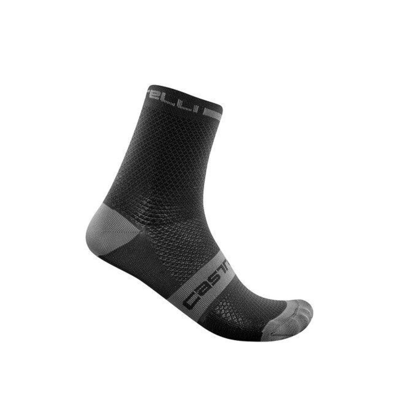 Castelli Superleggera T12 Mens Cycling Socks (Black) L/XL