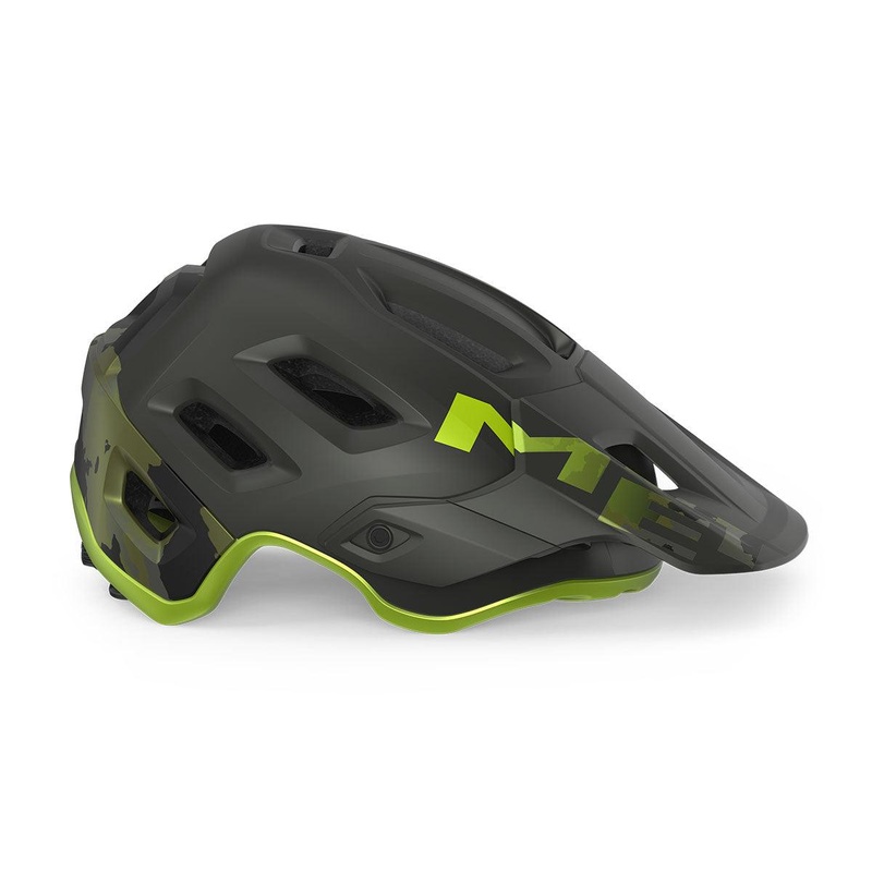 MET Roam MIPS MTB Cycling Helmet (Camo/Lime Green/Matt) Medium (56-58)cm