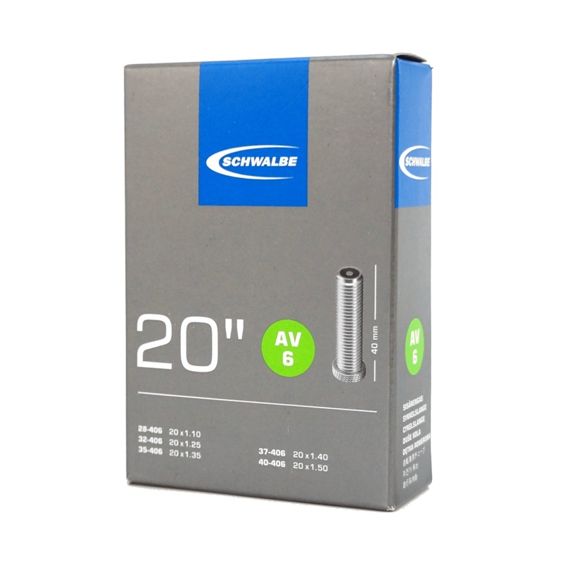 Schwalbe AV6 28×40-406 40mm Schrader MTB Tube