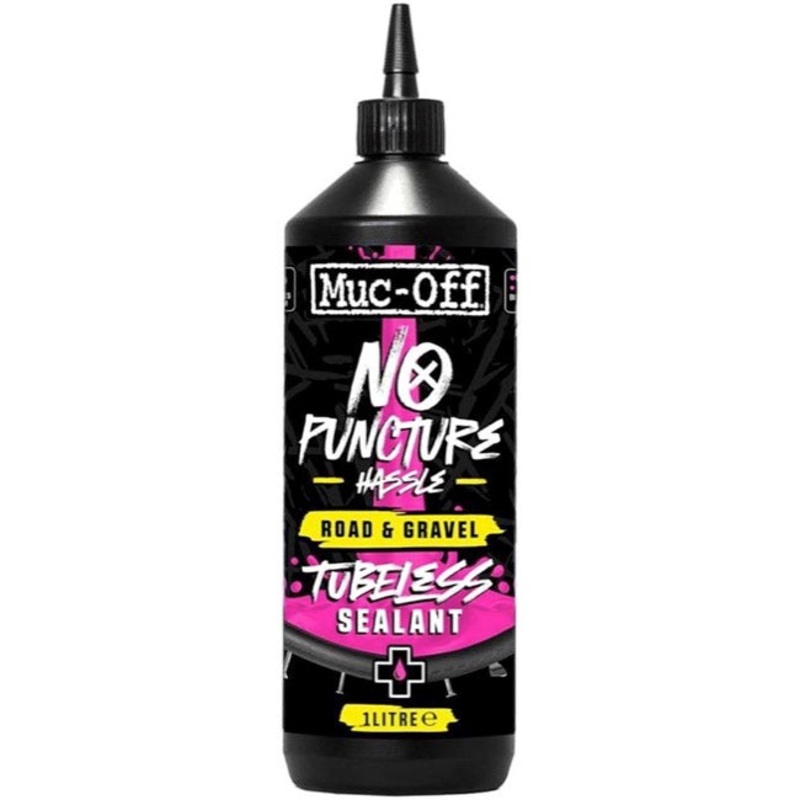 Muc-Off No Puncture Road/Gravel Tubeless Sealant (Black) 1 L