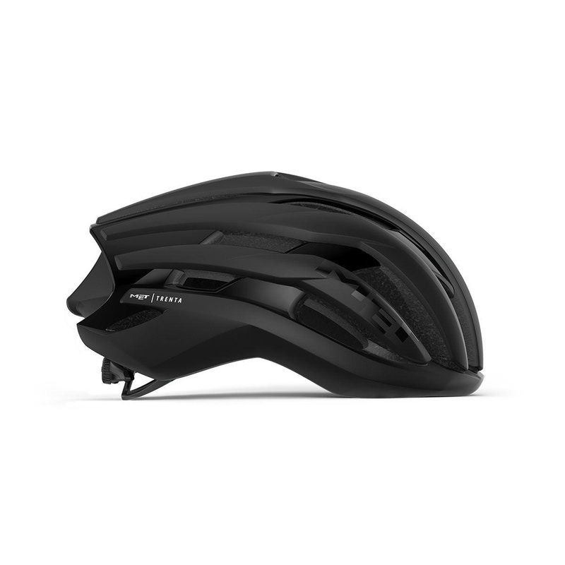[Open Box] MET Trenta CE Road Cycling Helmet (Black Matt/Glossy) Medium (56-58)cm