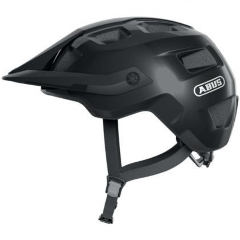 Abus Motrip MTB Cycling Helmet (Shiny Black) Small (51-55)cm