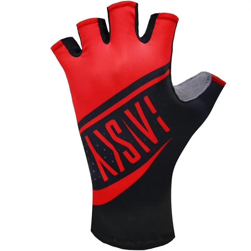 Baisky TRHF390 Unisex Cycling Gloves (Conquer Red) M