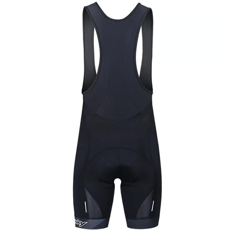 Baisky TRMS700 Mens Cycling Bibshorts (Dark Knight Black) S