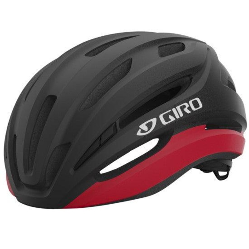 Giro Isode II MIPS Road Cycling Helmet (Matte Black/Red) UA (54-61 cm)