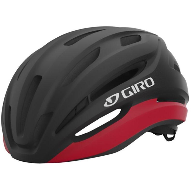 Giro Isode II Road Cycling Helmet (Matte Black/Red) UA (54-61 cm)