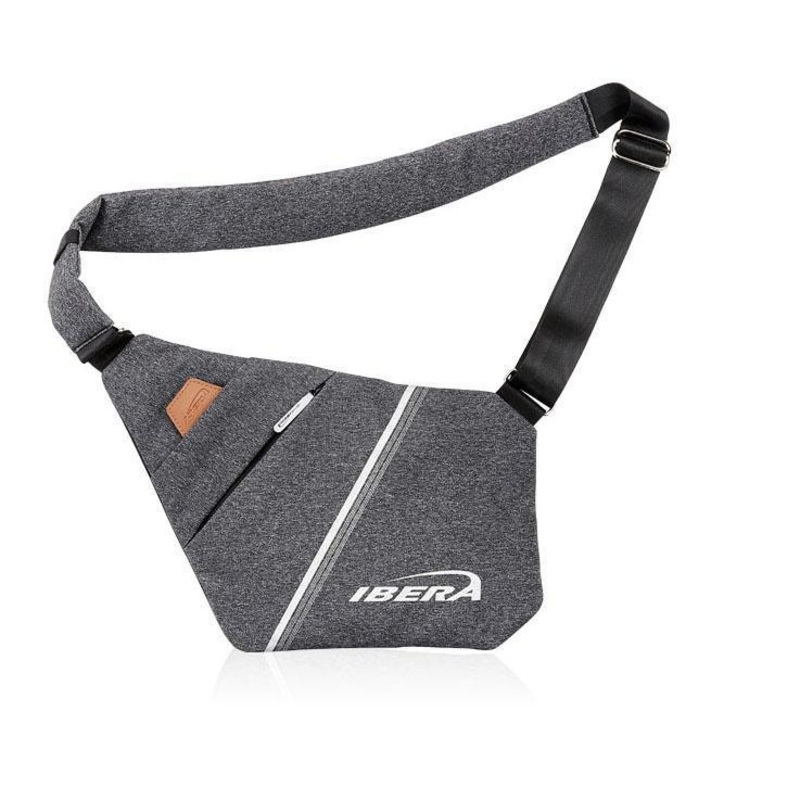 Ibera Slimline Sling bag (Black)
