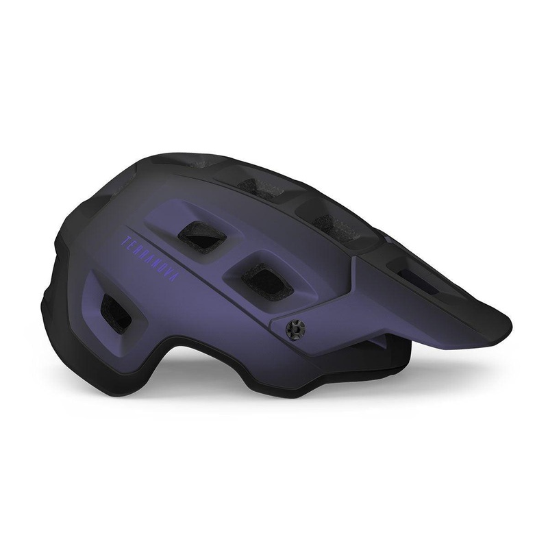 MET Terranova MTB Cycling Helmet (Deep Purple Matt) Large (58-61)cm