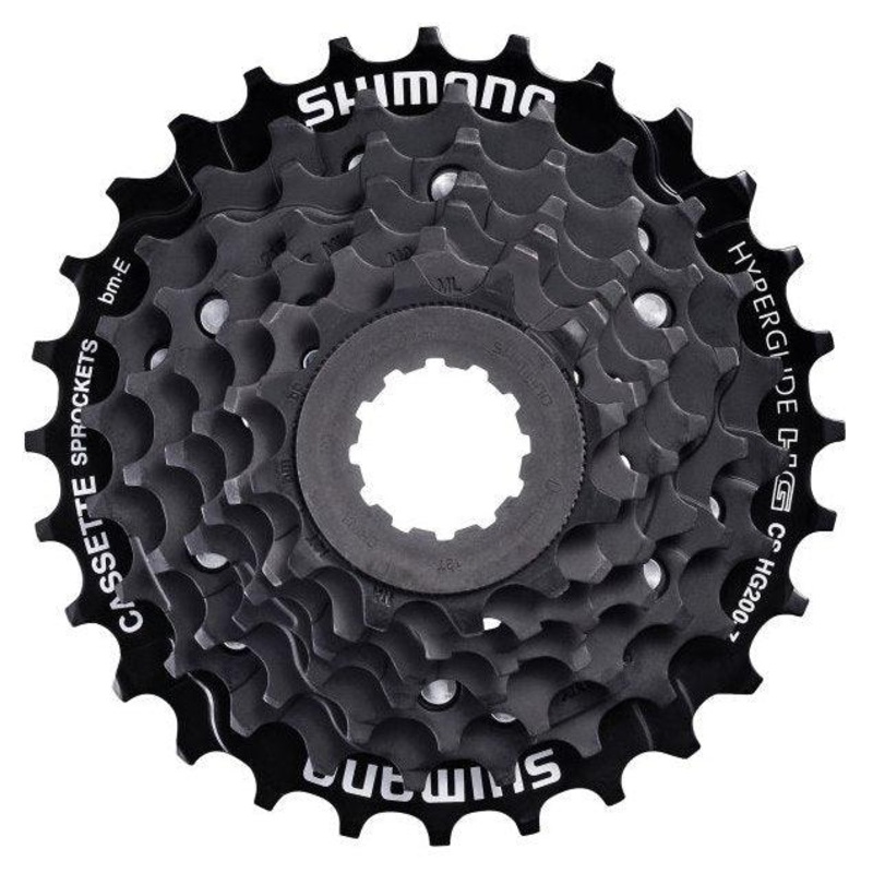 [Open Box] Shimano Tourney HG200 7 Speed Cassette (Black) 12-28T