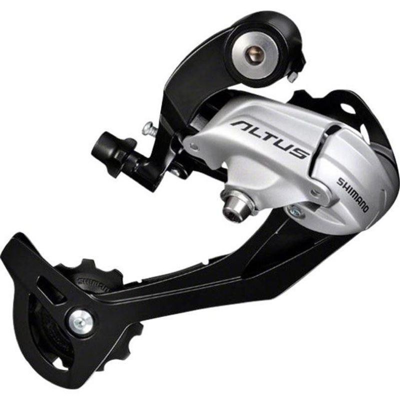 Shimano Altus M370 9 Speed Rear Derailleur (Black) Long cage