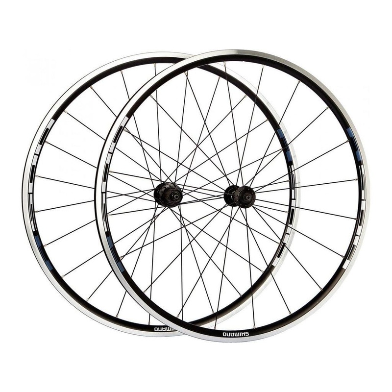 Shimano Tiagra R501 Aluminum Rim Brake Wheel – Shimano/Sram (Black) Front & Rear