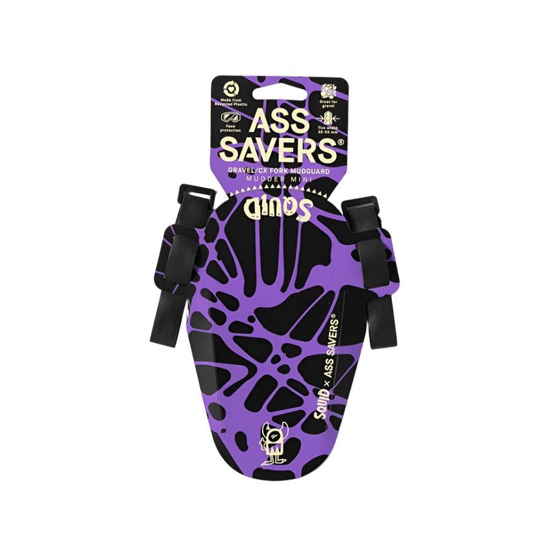 Ass Savers Mudder Mini 32-55mm Fender (Squid) Front