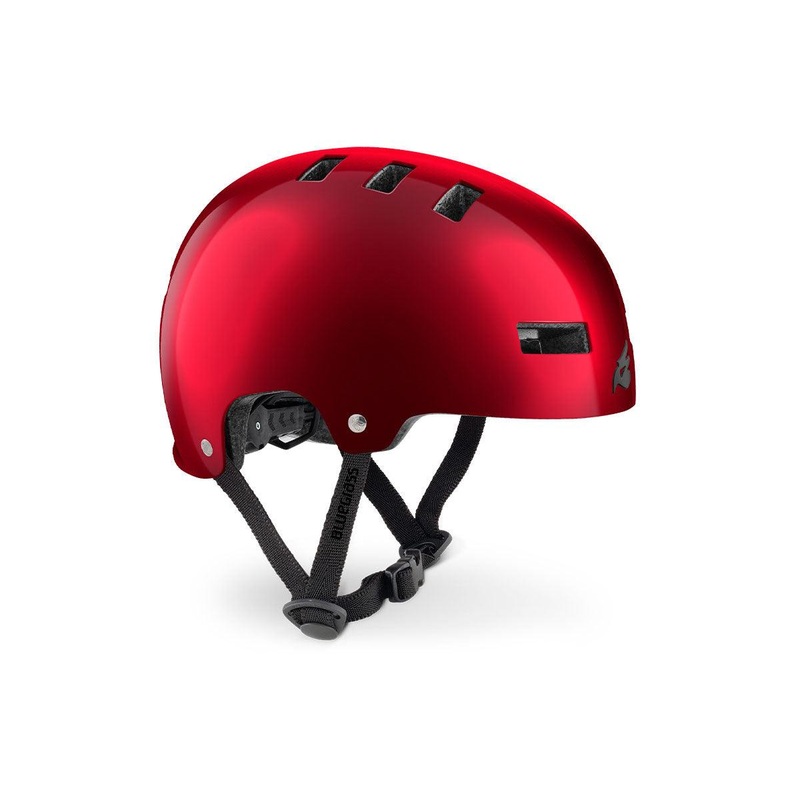 Bluegrass Superbold CE Commute Cycling Helmet (Red Metallic/Glossy) Small (51-55)cm