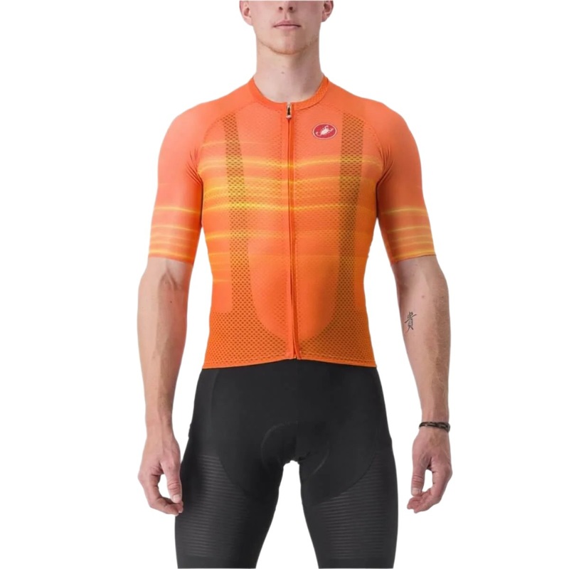 Castelli Climber’s 3.0 SL2 Men’s Cycling Jersey (Brilliant Orange) S