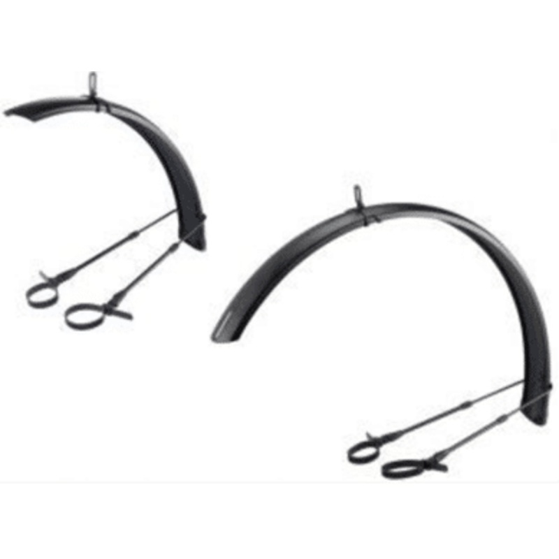Giant Speedshield Ras Mudguard (Black) Front & Rear