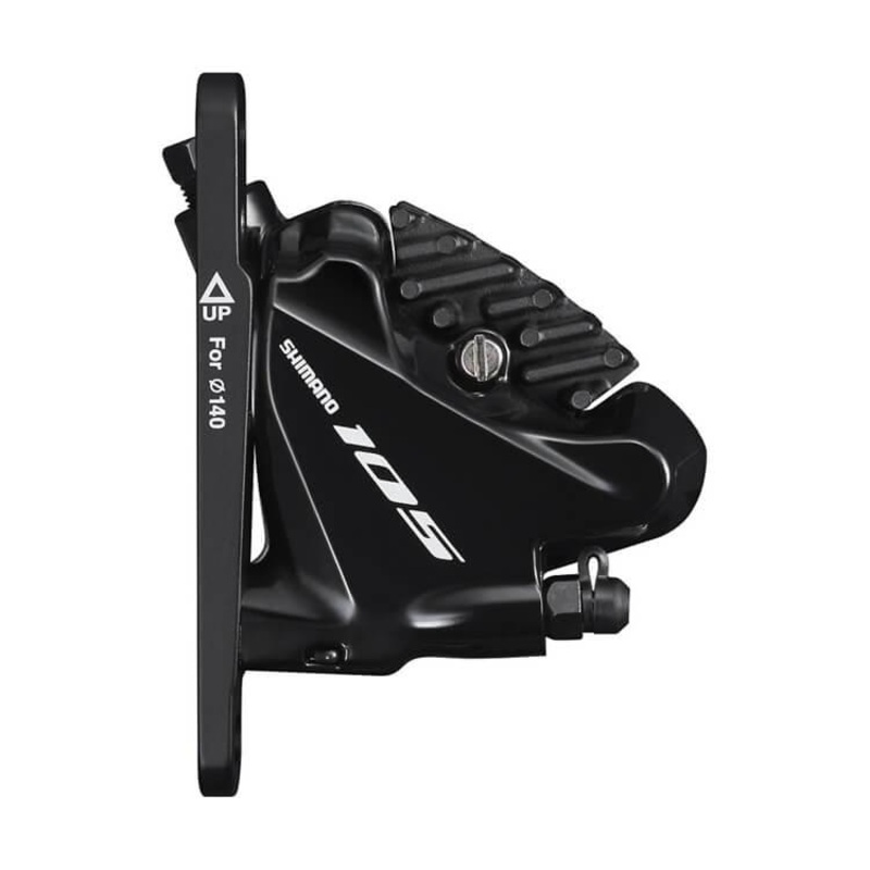 [Open Box] Shimano 105 BR-R7070 Flat Mount Hydraulic Disc Brake (Black) Rear