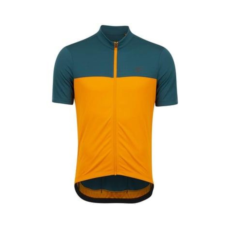 Pearl Izumi Quest Men’s Cycling Jersey (Sunfire/Dark Spruce) S