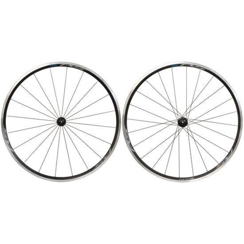 Shimano Tiagra RS100 Aluminium Road Rim Brake Wheel – Shimano/Sram (Black) Front & Rear