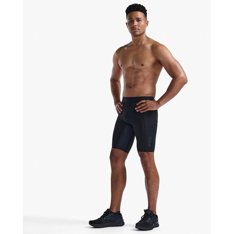 2XU MA7198B Base Layer Men’s Compression Shorts (Black/Nero) XS