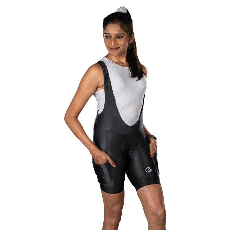 Apace Explore Women’s Cycling Bibshorts (Black) S