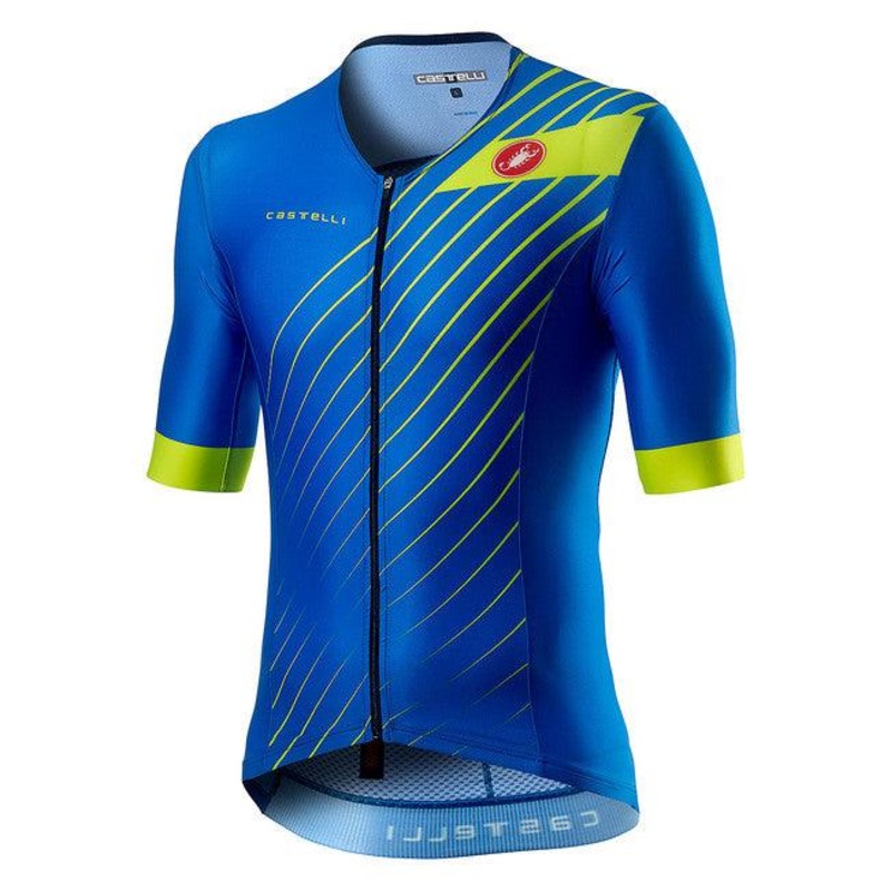 Castelli Free Speed 2 Race Men’s Triathlon Top (Drive Blue) M