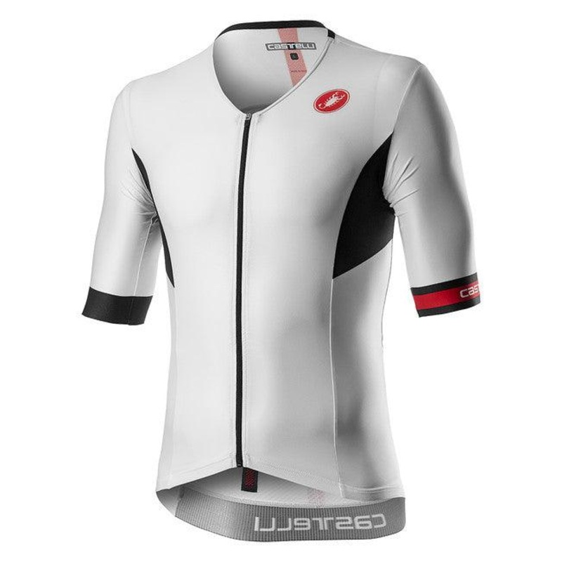 Castelli Free Speed 2 Race Men’s Triathlon Top (White/Black) S