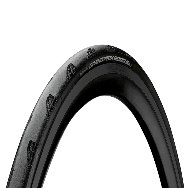 Continental Grand Prix 5000 S 700c Tubeless Folding Tire (Black) 25c