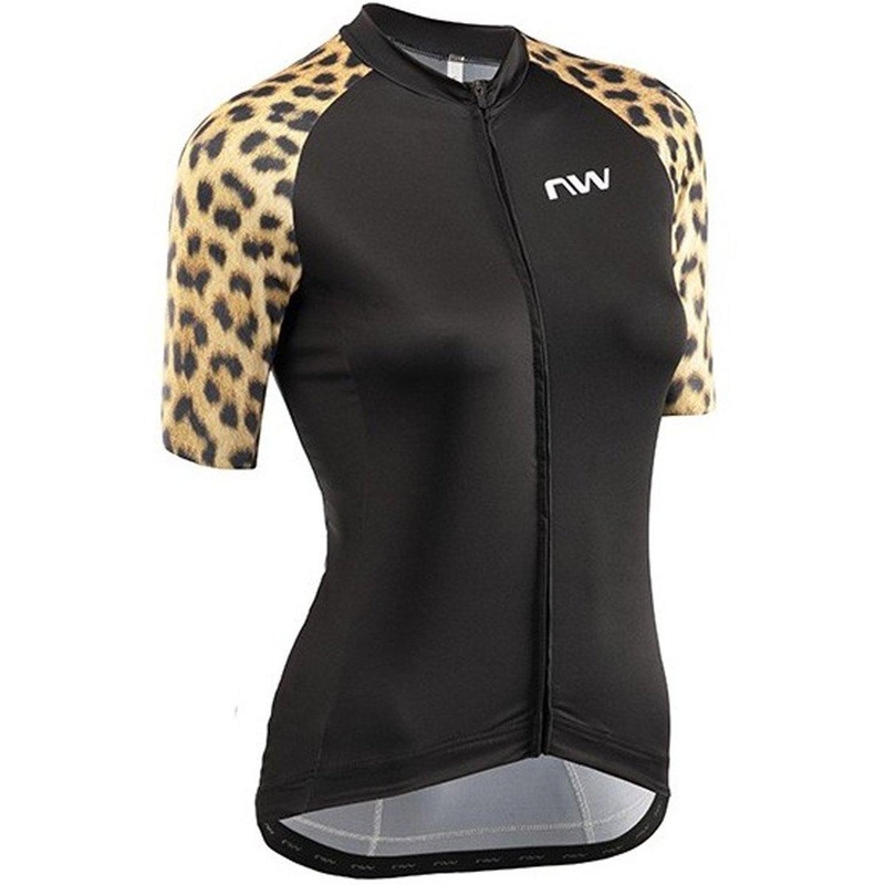 Northwave Wild Women’s Cycling Jersey (Leopard/Black) S