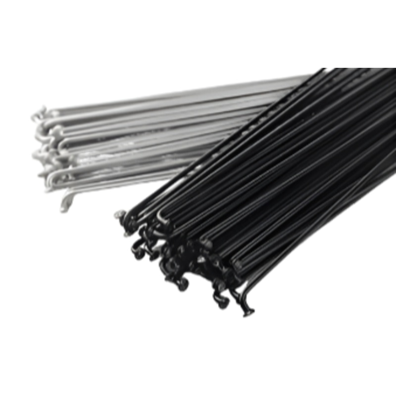Sapim Leader J-Bend Spokes 14G – Pre Cut Black 256mm