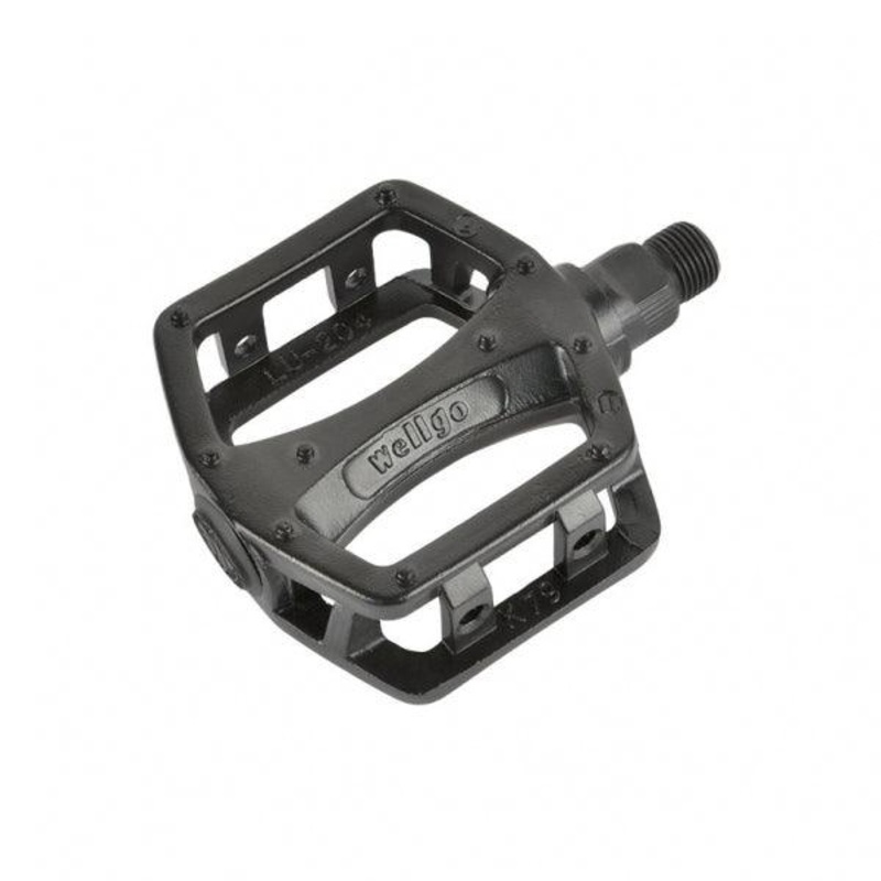 Wellgo LU204 Flat Pedals (Black)
