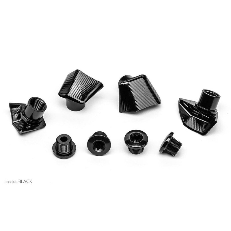 Absolute Black Dura-Ace 9100 Crank Bolt Cover (Black)