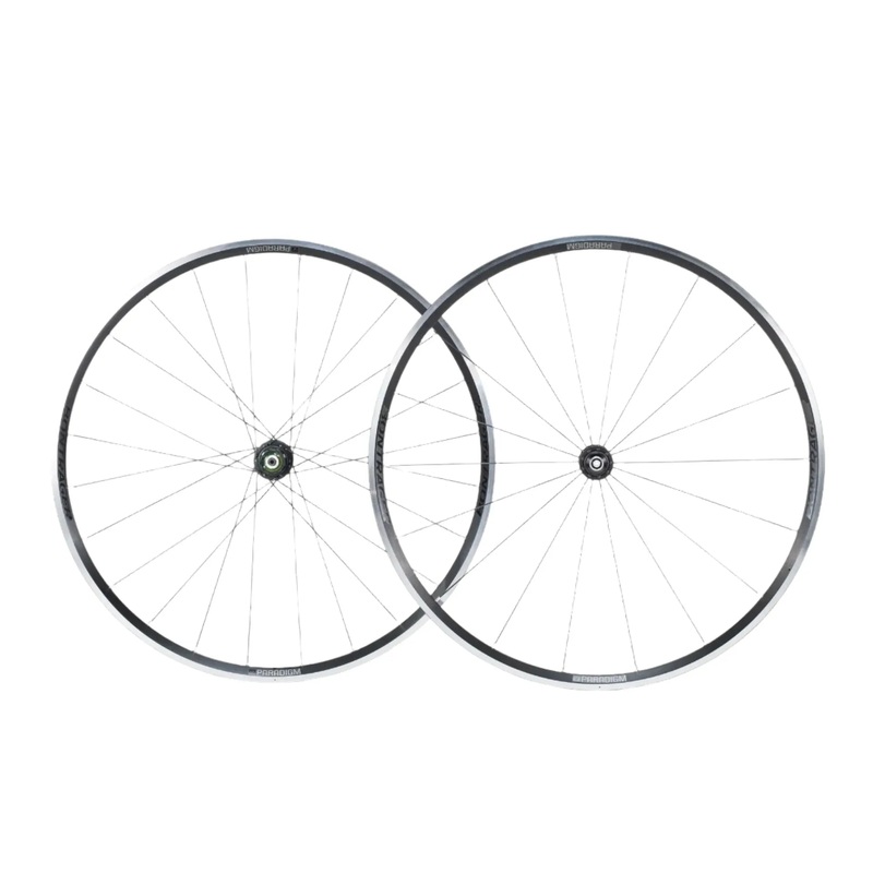 [Open Box] Bontrager Paradigm TLR Aluminium Tubless Ready Disc Brake Wheel – Shimano (Black) Front & Rear