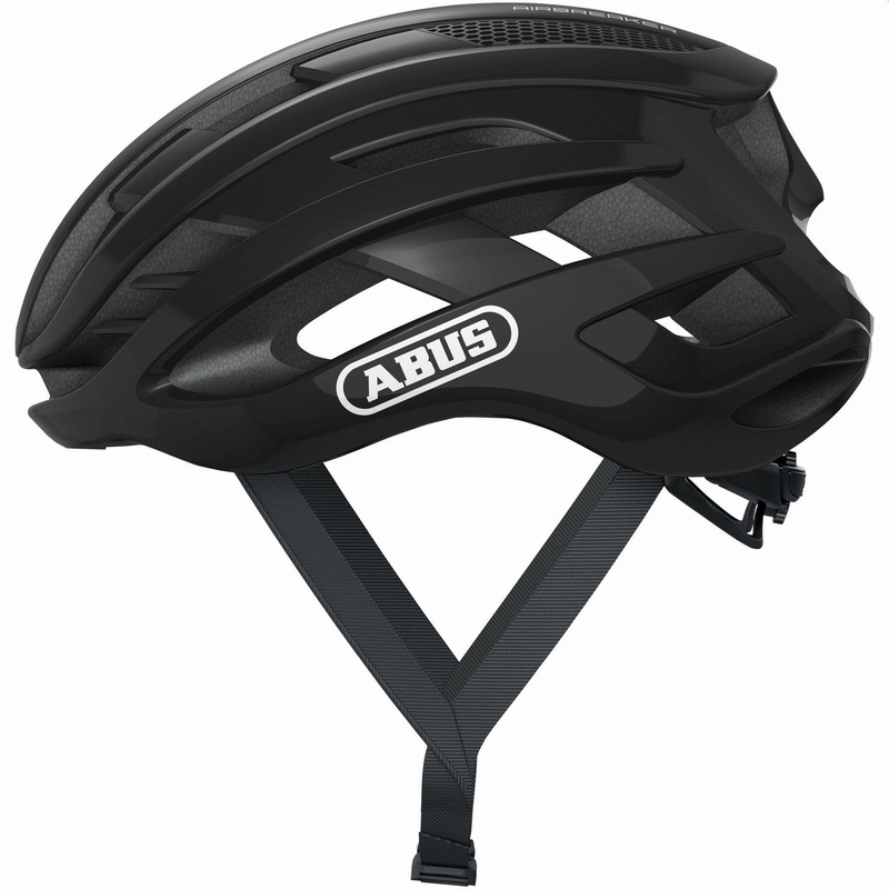 Abus Airbreaker Road Cycling Helmet (Shiny Black) Small (51-55)cm