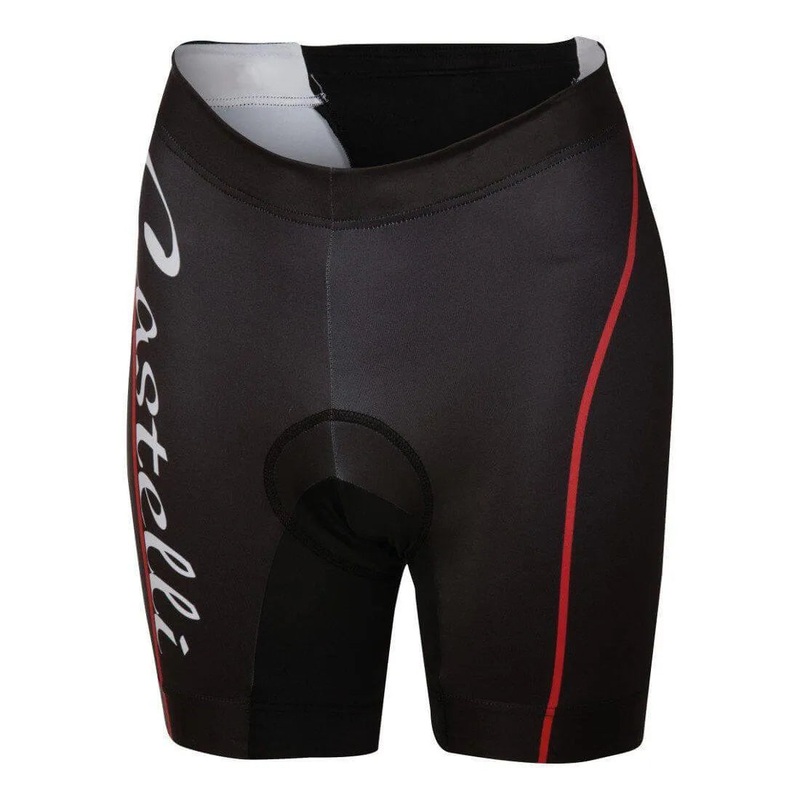 Castelli Core Women’s Triathlon Shorts (Black/Red) L