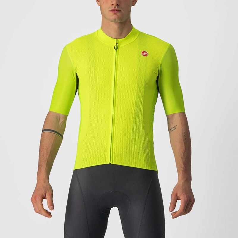 Castelli Endurance Elite Mens Cycling Jersey (Electric Lime) S