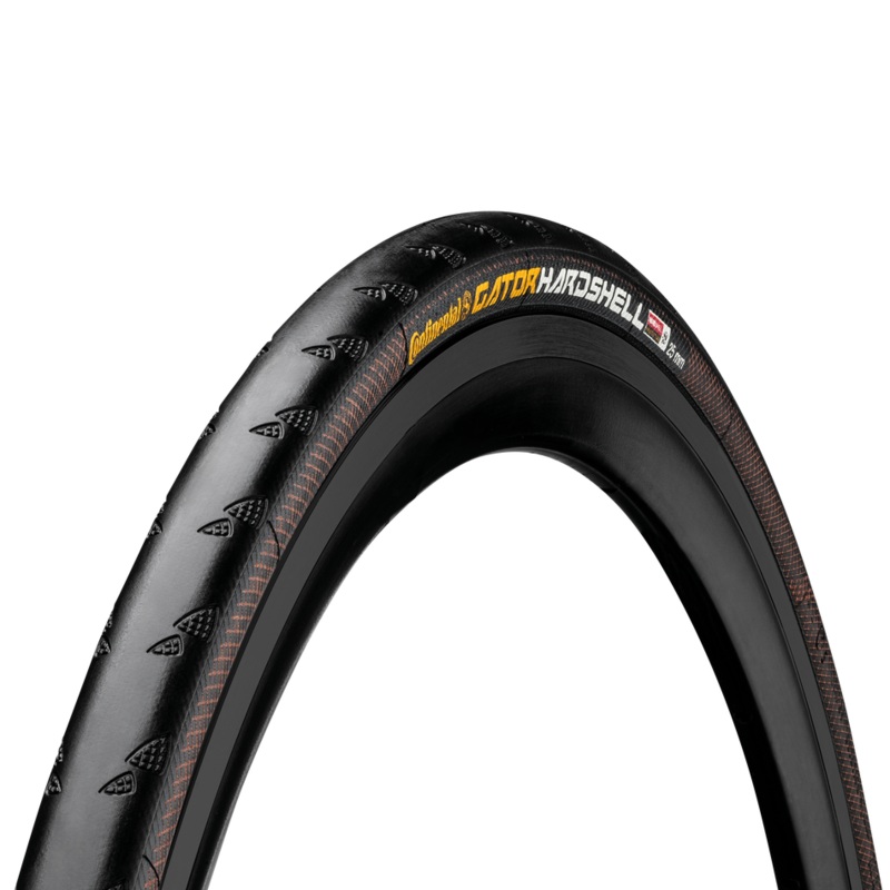 Continental Gator Hardshell 700c Folding Tire (Black/Black) 25c