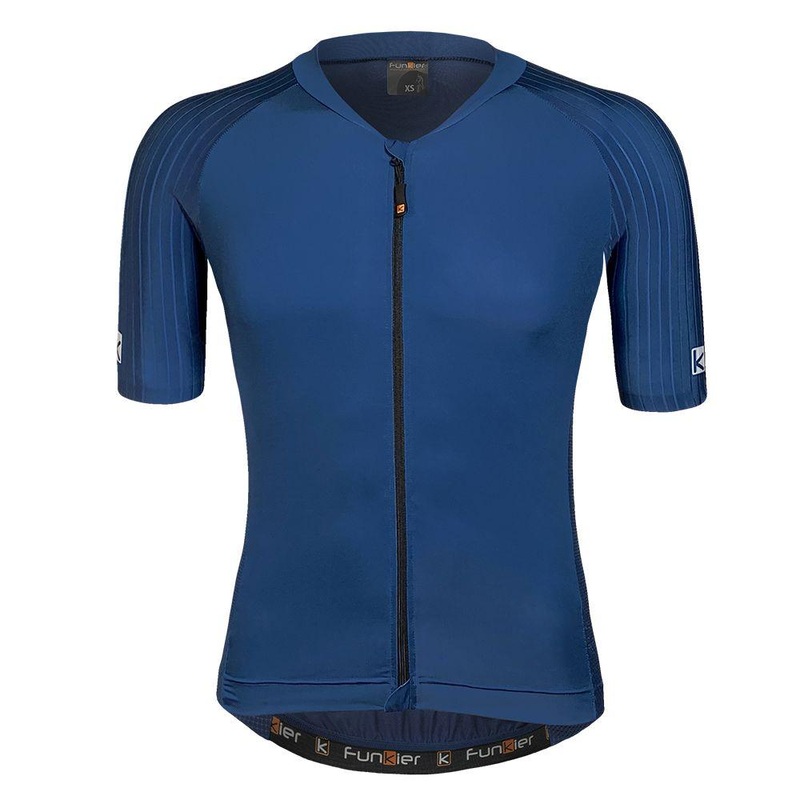 Funkier Rocco Elite Mens Cycling Jersey (Blue) XS
