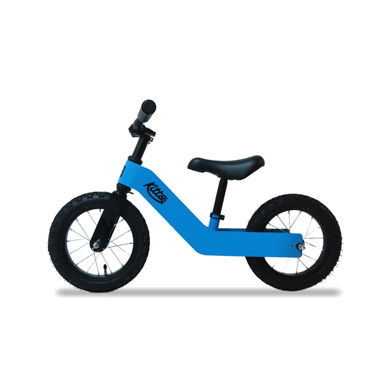 Kittoo No-Pedal Alloy Kids Balance Bicycle (Oceanic Blue) One Size