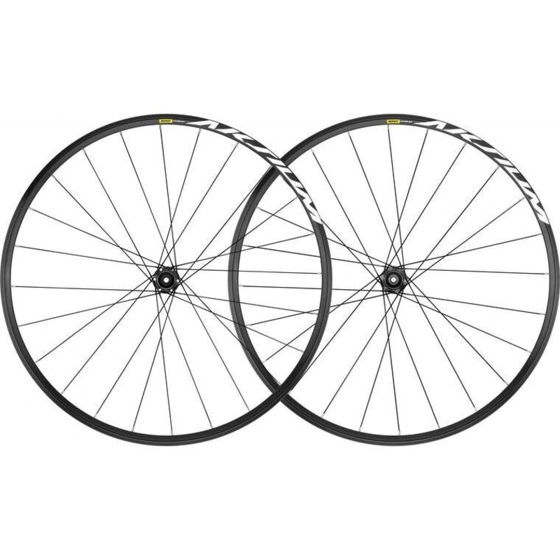 Mavic Aksium Aluminium Disc Brake Wheel – Shimano/Sram (Black) Front & Rear