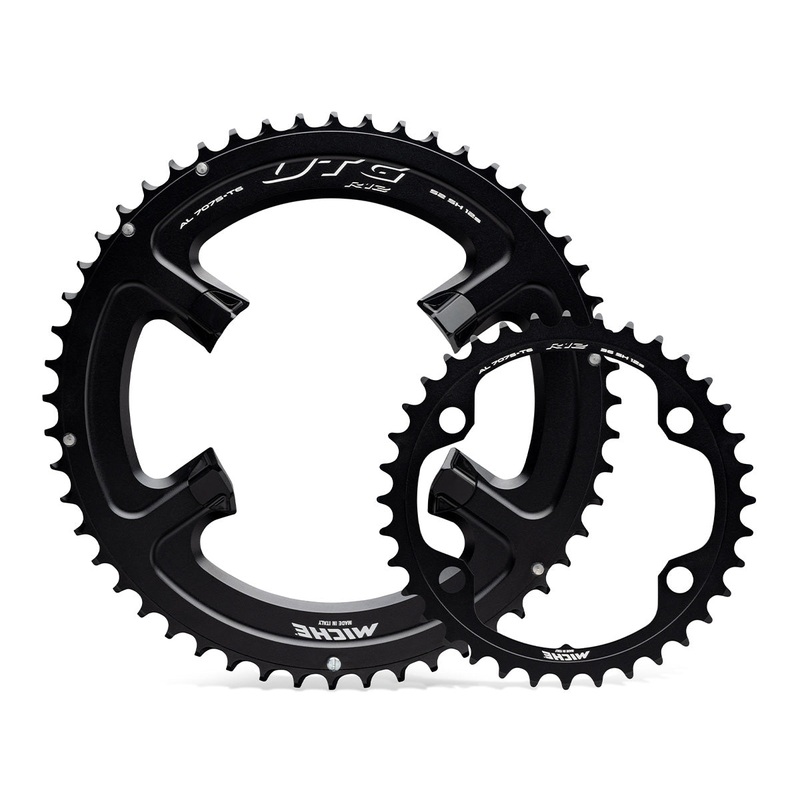 Miche Shimano 105 7100 UTG R71 12 Speed Chainring (Black) 52T