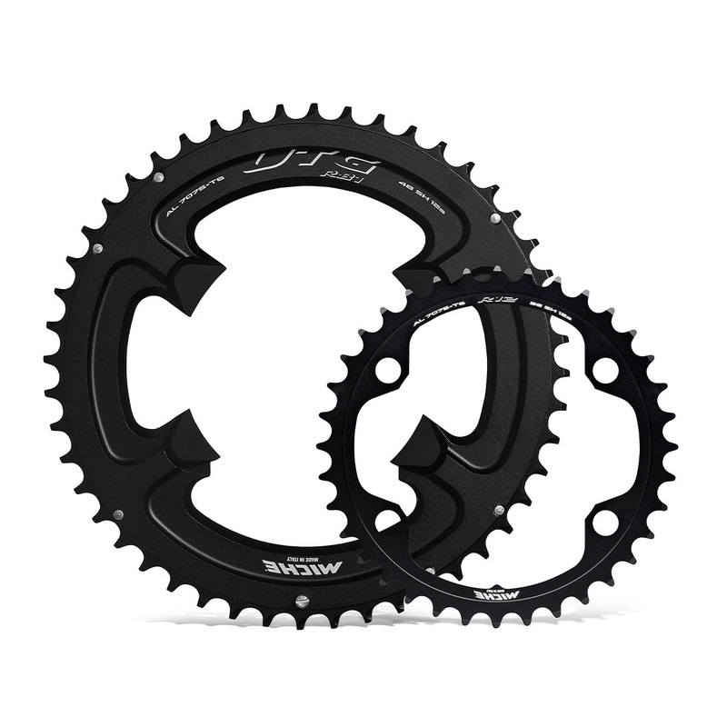 Miche Shimano Ultegra 8100 UTG R81 12 Speed Chainring (Black) 52T