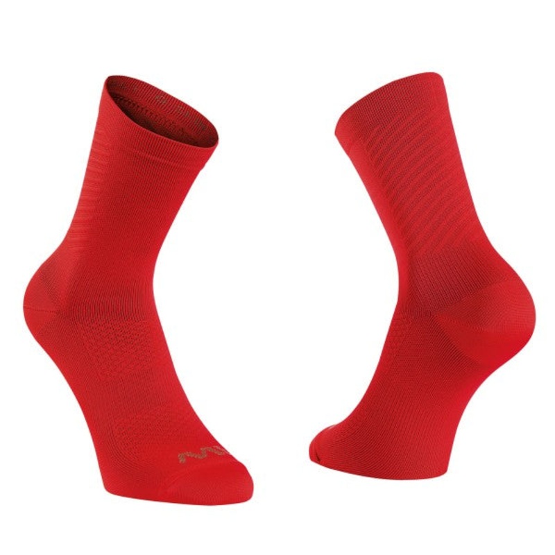 Northwave Switch Unisex Cycling Socks (Radiant Red) M